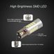 Автомобільні LED-лампи HP75 БІЛА в ЗАДНІЙ хід, ДХО, СТОП &mdash; ЯРКА з цоколем 1157 (P21/5W) (2 контактна) 1157WH_#75 фото 4