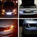 Гнучкі денні ходові вогні з поворотом, що біжить CRYSTAL LED Strip DRL (к-кт 2x60 см) білий + жовтий DRL_CRYST_60 фото 6