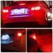 Автомобільна LED-лампа 144 діоди ГАРХНА, СТОП-СИГНАЛ &mdash; ОЧЕНЬ ЯРКА з цоколем 1157 (P21/5W) (BA15S) CAN BUS 144LED_1157RED фото 4