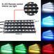 9 LED RGB підсвічування салону світлодіодне з пультом та мікрофоном (реагує на звук) 16 режимів ATMO_9LED фото 4