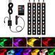 9 LED RGB підсвічування салону світлодіодне з пультом та мікрофоном (реагує на звук) 16 режимів ATMO_9LED фото 7