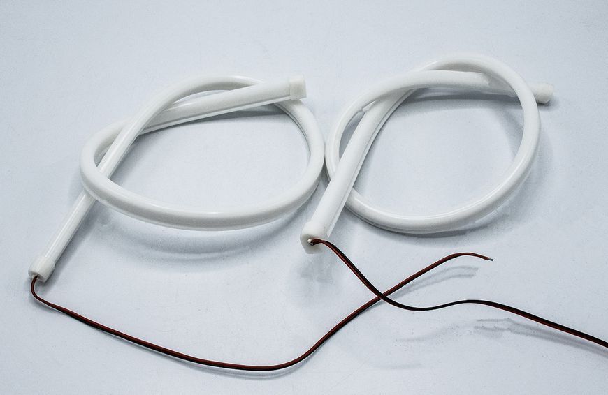 Гибкий неон в фары "LIGHT GUIDE LAMP" СИНИЙ цвет 2 х 60см, неоновый повторитель поворота, гибкие неоновые GUIDE_60BLU фото